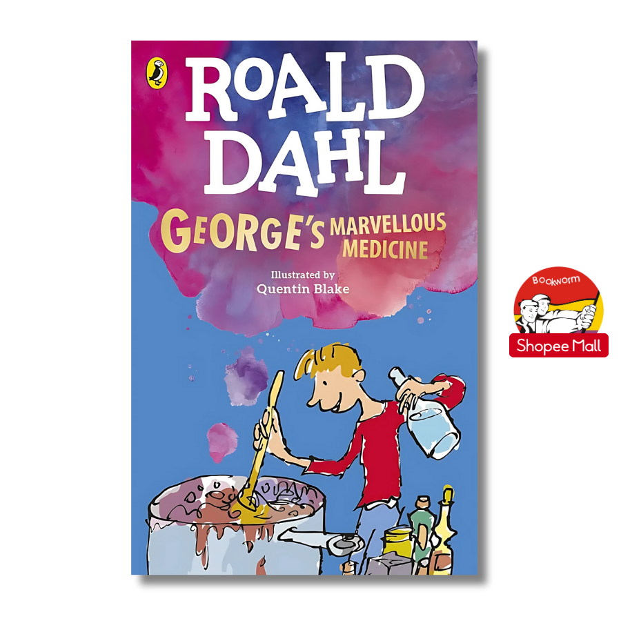 Sách - George's Marvelous Medicine by Roald Dahl | English Childrens Novel / Ngoại văn Trẻ em