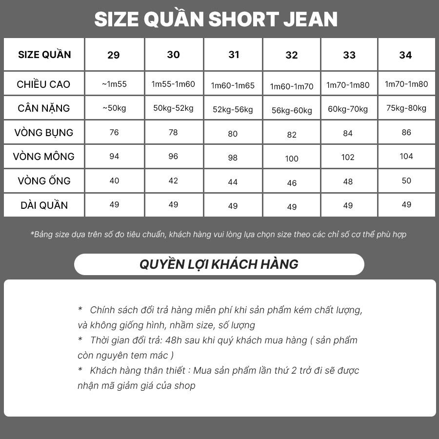 Quần Short Jean Sutu Lưng Thun Trẻ Trung Năng Động Mẫu Mã Đa Dạng Q2AHAS
