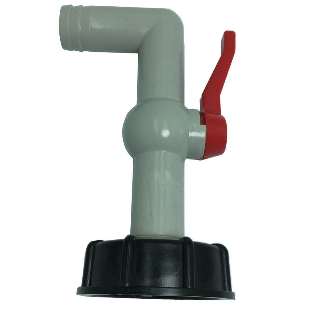 1000L IBC Tank Valve Tap Water Adapter 60mm Internal Coarse Teeth