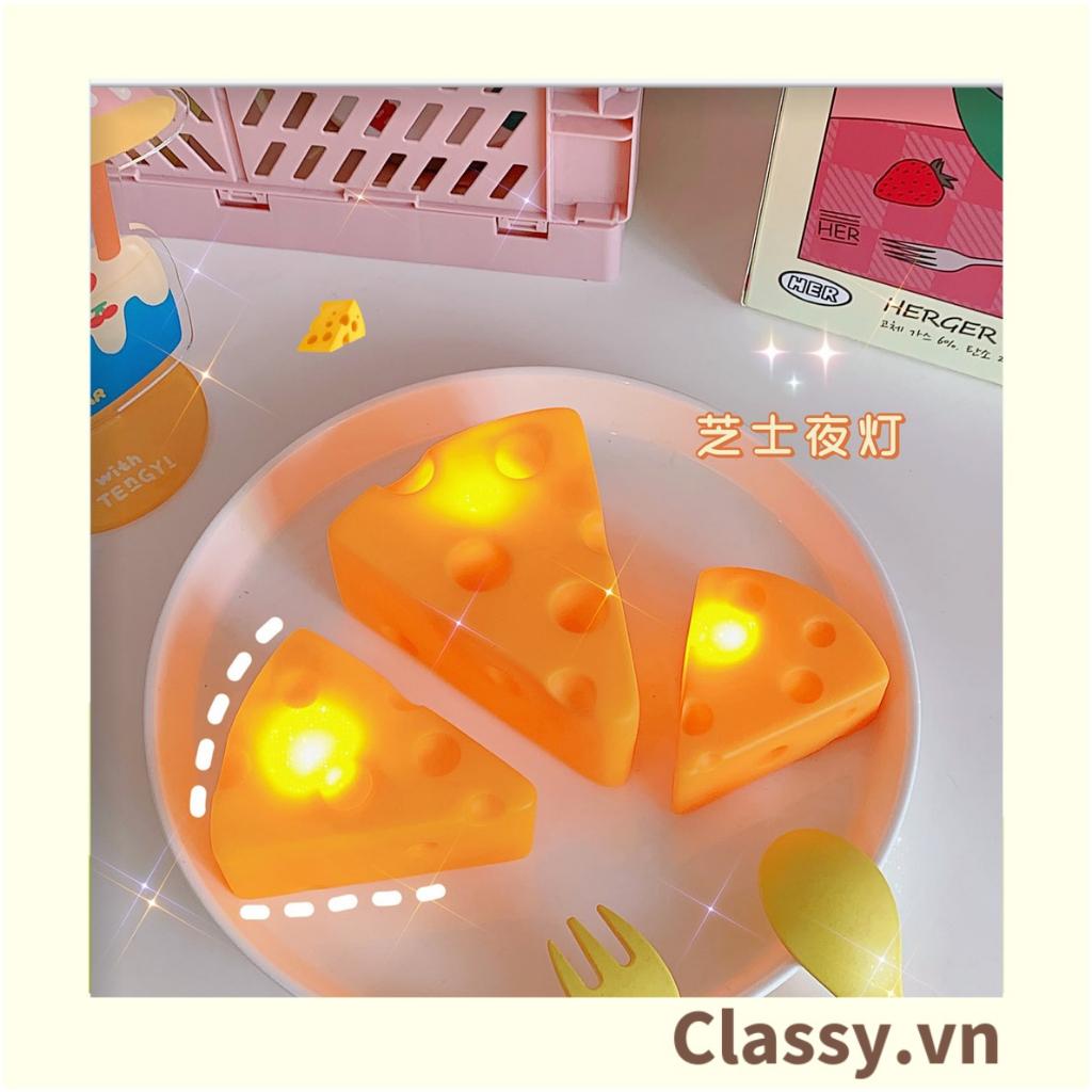 Đèn ngủ Classy , đèn trang trí hình miếng phô mai nhiều kích thước PK1025