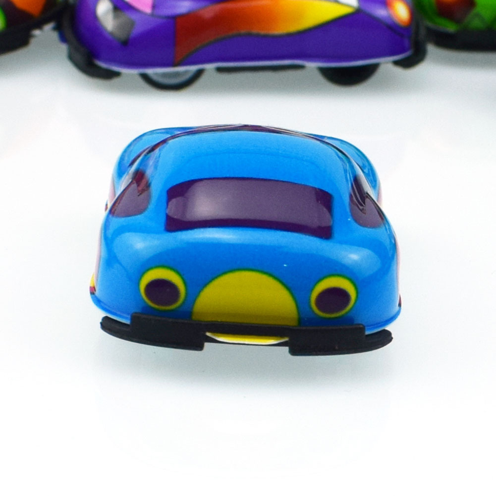 Bộ sưu tập 100 xe ô tô chạy trớn bánh đà bằng nhựa (4.5x3 cm) họa tiết ngộ nghĩnh, có thể tháo lắp capo dễ dàng, phù hợp làm đồ chơi kích thích phát triển cho bé trai, bé gái - Màu ngẫu nhiên