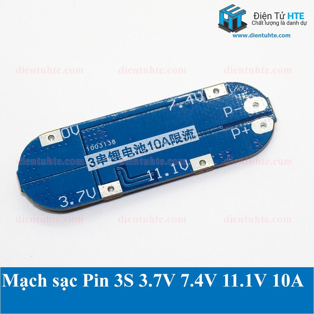 Mạch sạc Pin Lithium Ion 3S 3.7V 7.2V 11.1V 10A