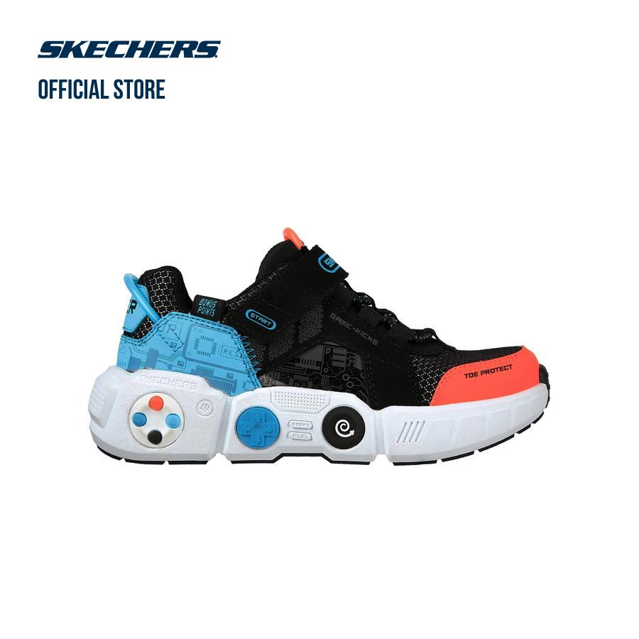 Giày sneaker bé trai Skechers Gametronix - 402260L-BKMT