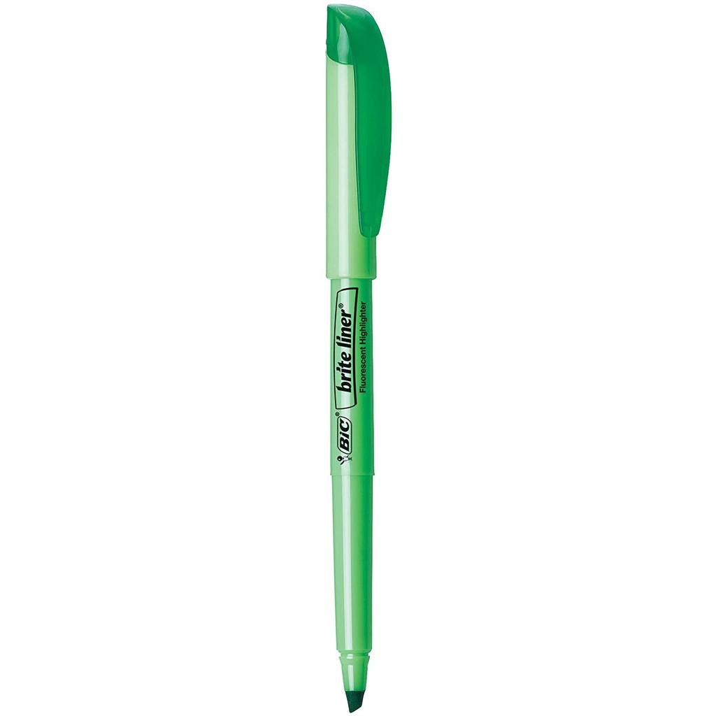 Bút dạ quang Bút BIC Brite Liner Highlighter, 1 cây bút, 5 màu