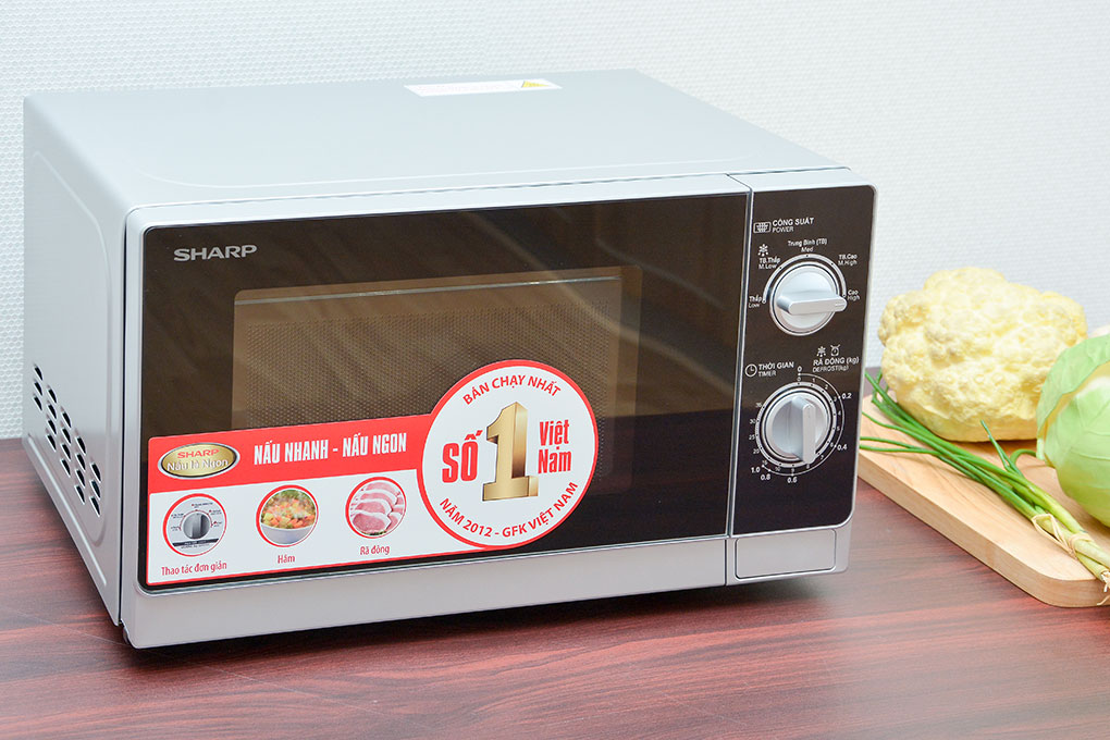 LÒ VI SÓNG CƠ SHARP R-205VN-S - Hàng Chính Hãng