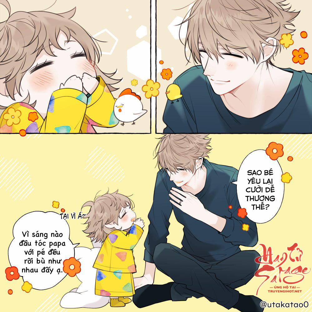 papa khi đi làm và khi ở nhà chapter 14 4