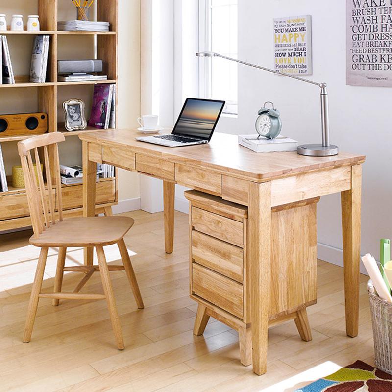 Bàn Làm Việc Lớn NB-Natural Gỗ Tự Nhiên Ibie OTDLNBNR