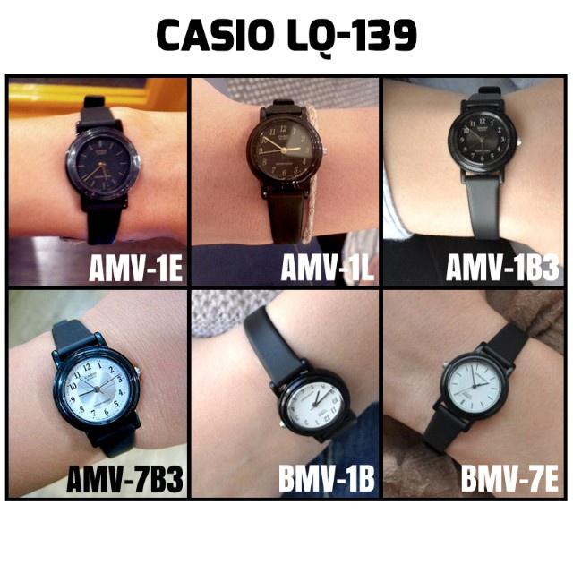 Đồng hồ nữ dây nhựa Casio Anh Khuê LQ-139 (9 màu sắc)