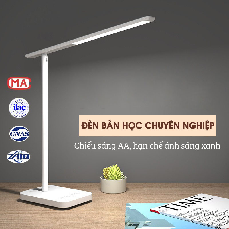 Đèn Bàn Học Cảm Biến Thông Minh FEIDASH TB26S / TB26SW - Công nghệ đèn LED toàn phổ cho ánh sáng ổn định, không nhấp nháy, chống cận và bảo vệ mắt - Khả năng hoàn màu cao giúp nhìn mọi vật rõ ràng hơn - Sử dụng nút cảm ứng và thanh trượt vô cùng tiện dụng