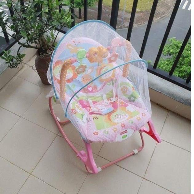 Ghế Rung Cao Cấp Cho Bé Trai, Bé Gái