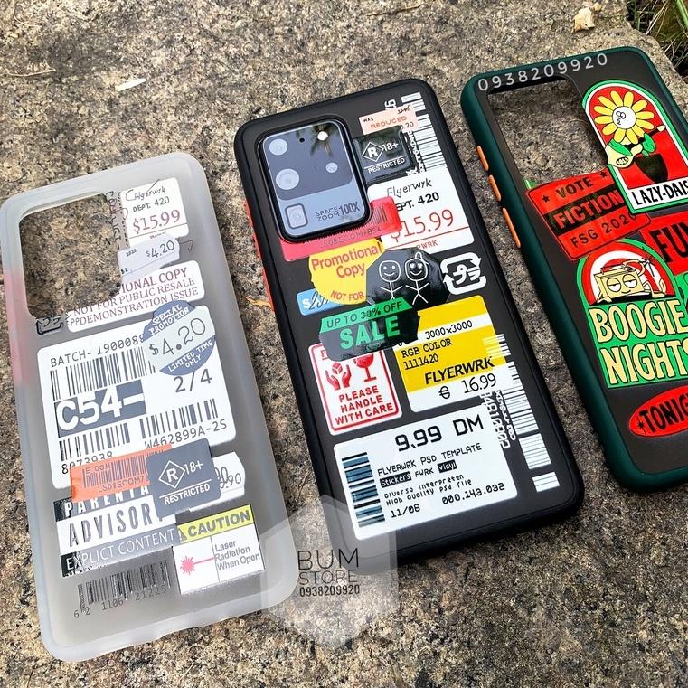 Ốp Lưng Viền Dẻo In Sticker Cho Samsung S21 ULTRA / S21 PLUS / Note 20 Ultra / Note 20 / S20 Ultra / S20 Plus