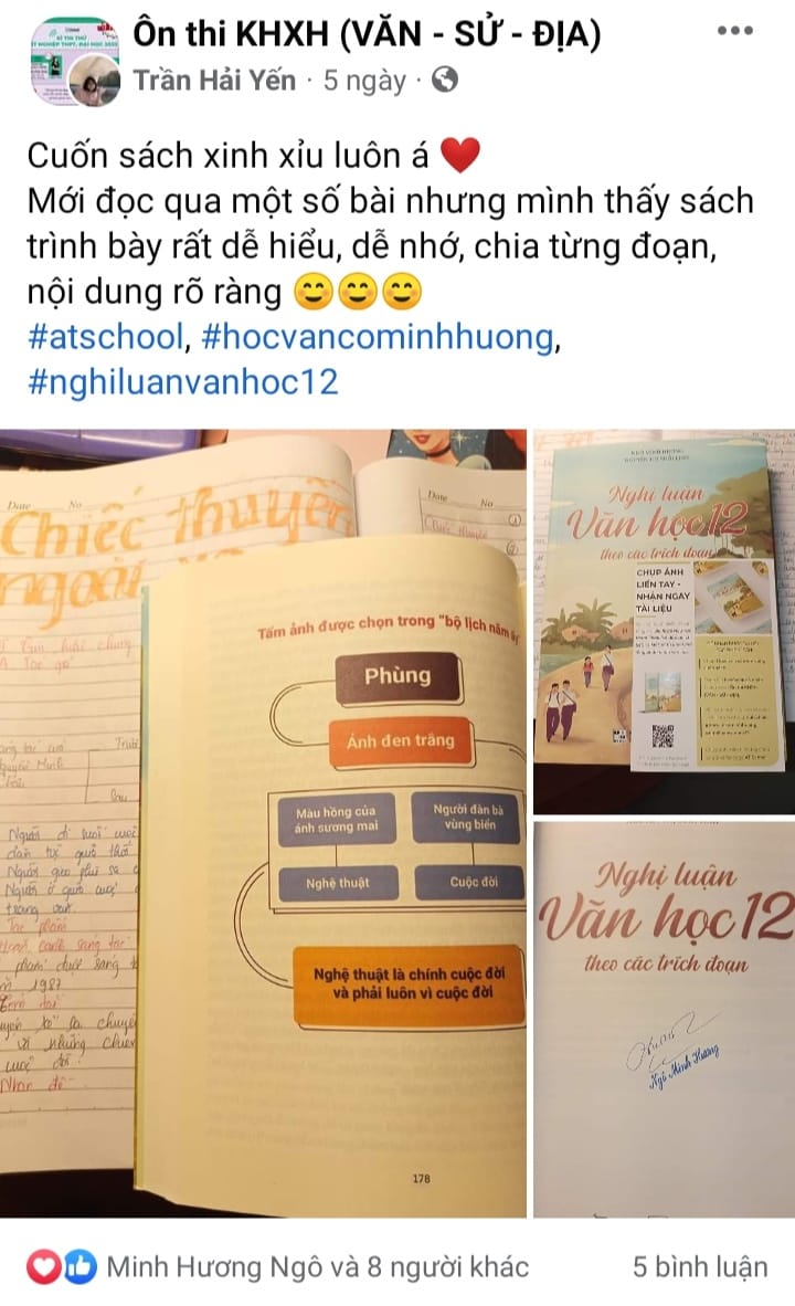 Nghị luận văn học 12 theo các trích đoạn - Sách ôn thi Đánh giá năng lực, tốt nghiệp THPT