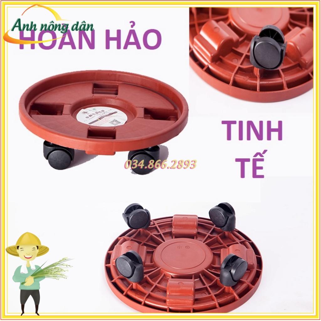 Kệ/giá để chậu cây đường kính 30cm có 4 bánh xe, dễ dàng di chuyển, tiện dụng