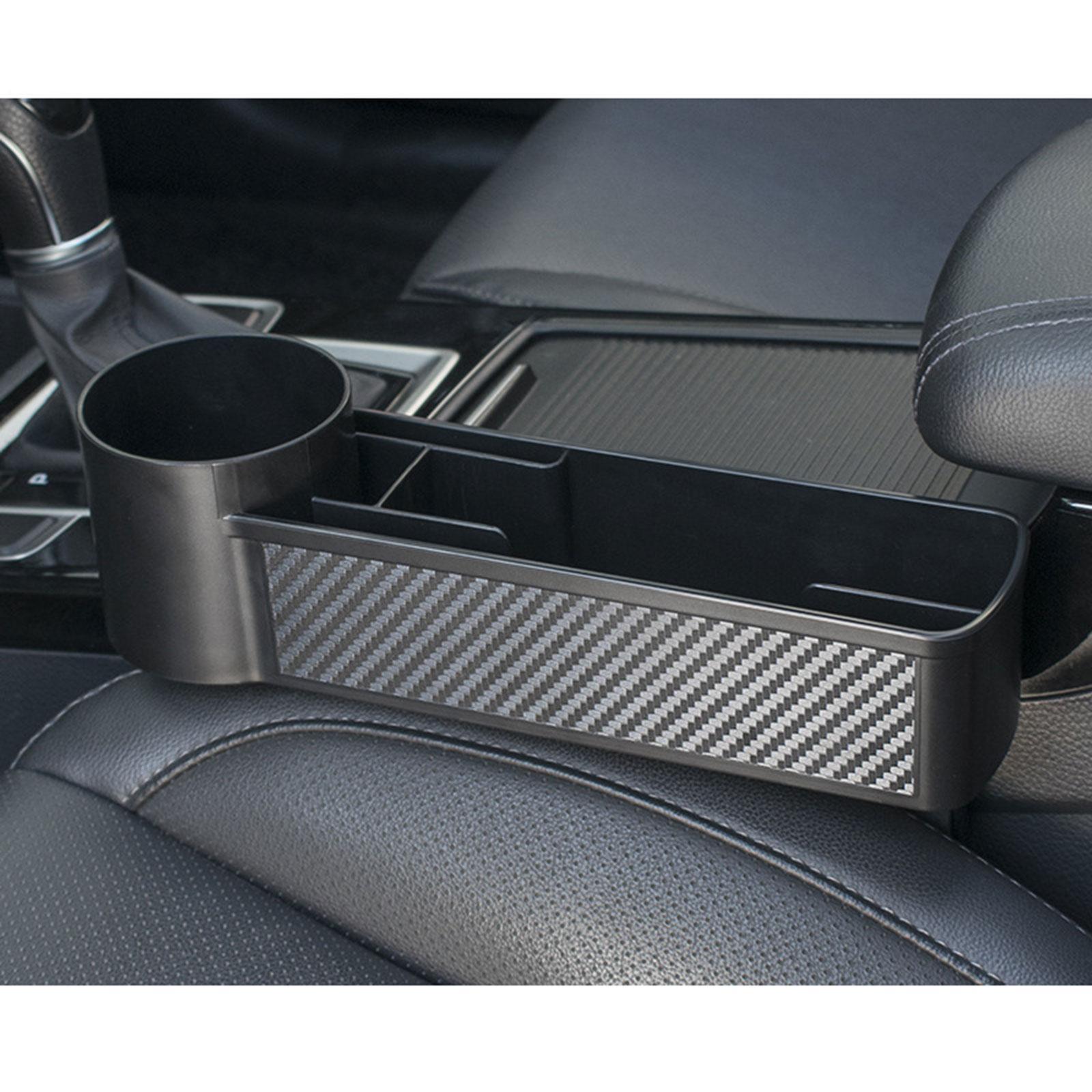 Seat  Filler Organizer, Interior Accessories  Holder Seat Crevice Storage Box, for Cellphone Keys Drinks Wallet Cards