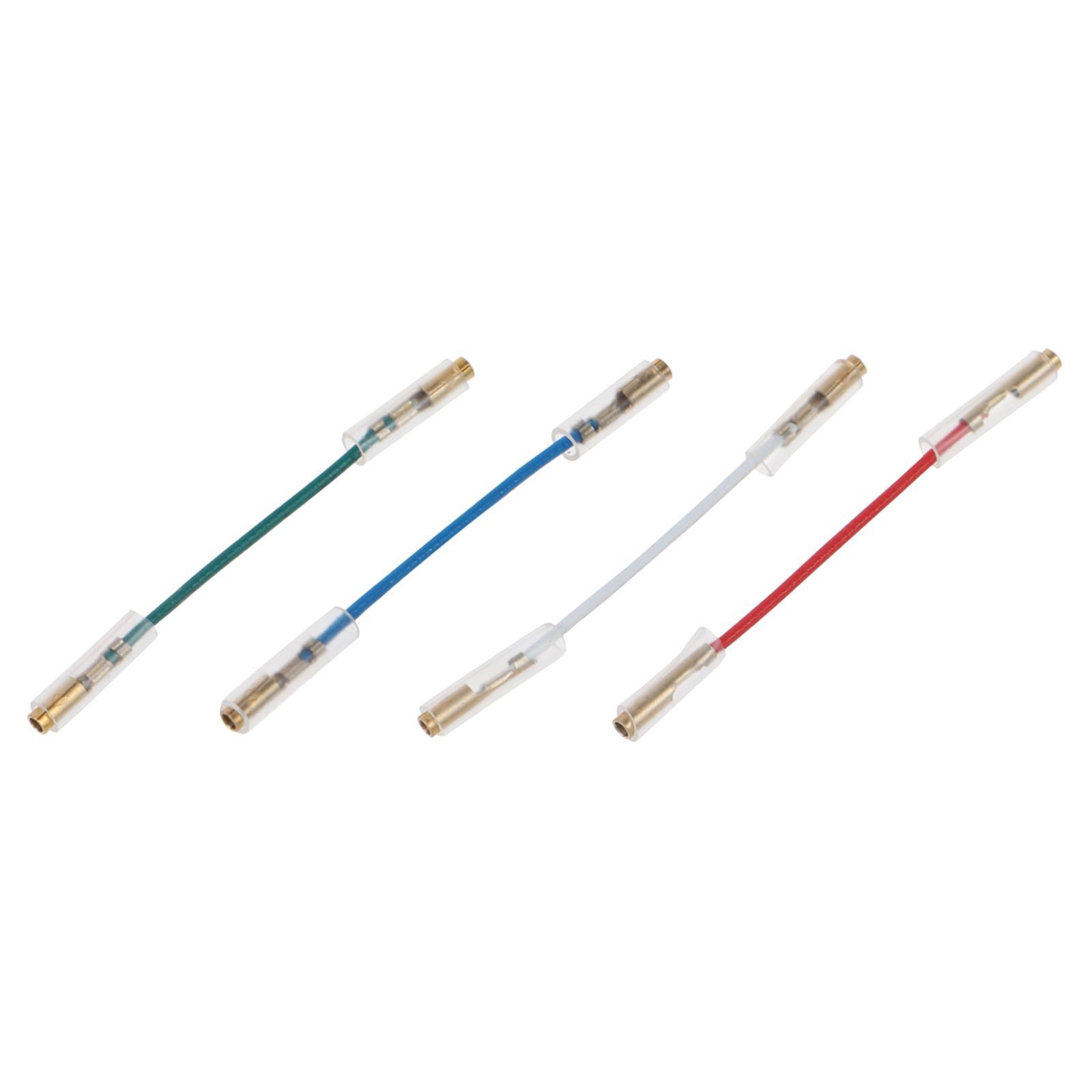Turntable Headshell Wires Durable Vinyl Record Player Head Cover Cable for Replacement
