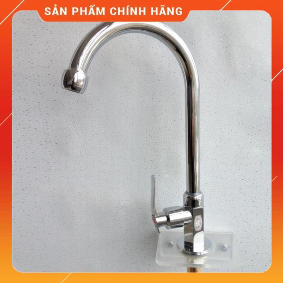 Vòi nước bằng thép không gỉ thiết kế hiện đại dành cho bồn rửa chén 206806