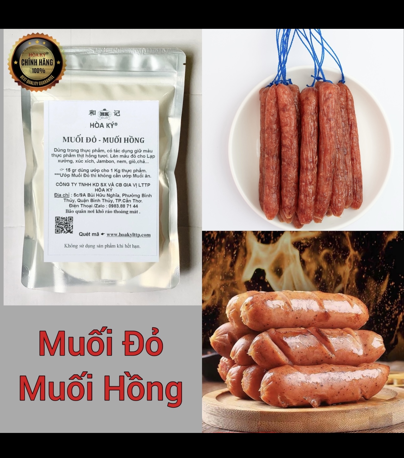 Muối đỏ - muối hồng 500gr