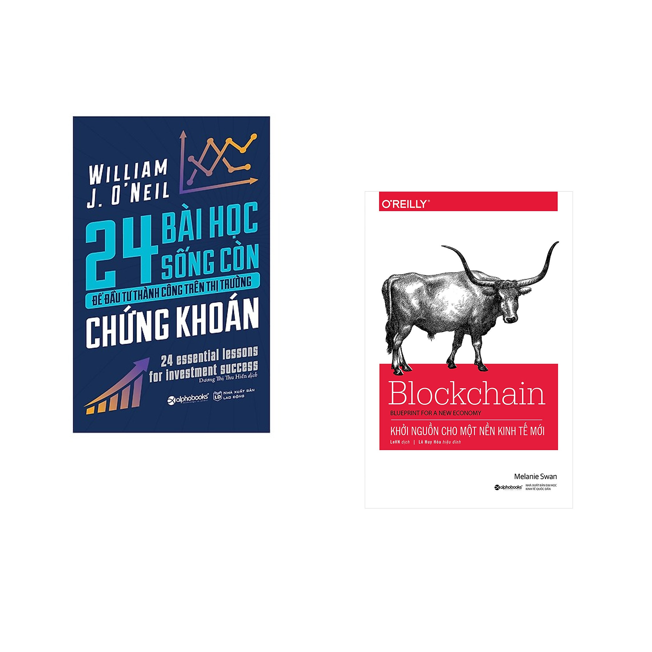 Combo 2 cuốn sách: 24 Bài Học Sống Còn Để Đầu Tư Thành Công Trên Thị Trường Chứng Khoán + Blockchain-Khởi Nguồn Cho Một Nền Kinh Tế Mới