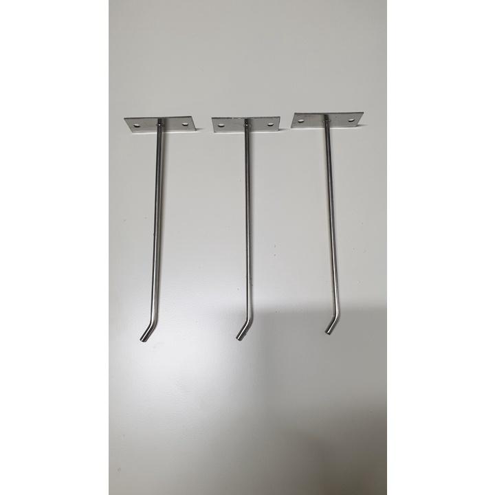 Móc treo phụ kiện điện thoại bắn trực tiếp lên tường làm bằng inox 304 chuẩn 100%