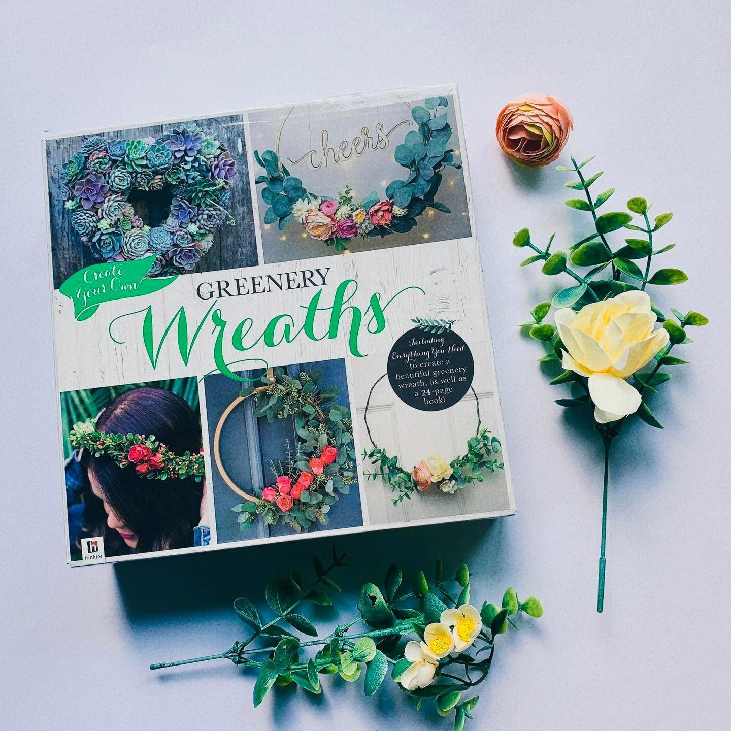 Create Your Own Greenery Wreath Kit Box Set