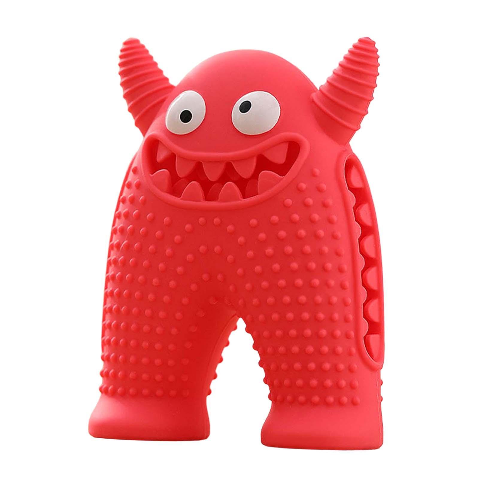 Dog Chew Toys Squeaky Dog Toy for Boredom Durable Cleaning Toy Educational Foraging Toy Sound Toy Interactive Dog Toys for Medium Small Dogs