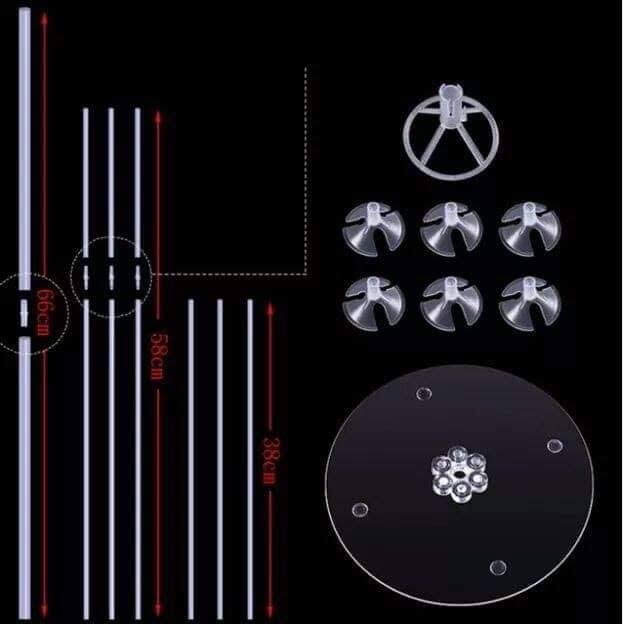 Set trang trí sinh nhật khu rùng vui nhộn BB05