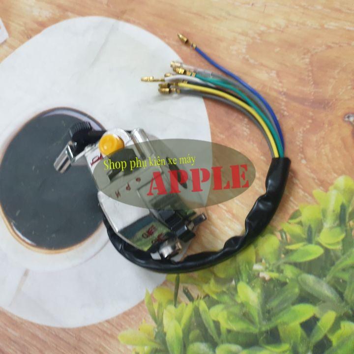 Bộ cụm công tắc tay lái xe CUB 82 Có Đề -TKAs.2736