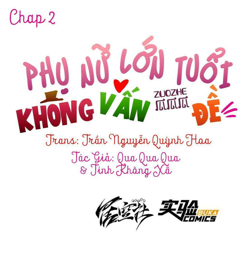phụ nữ lớn tuổi không vấn đề chapter 2 4