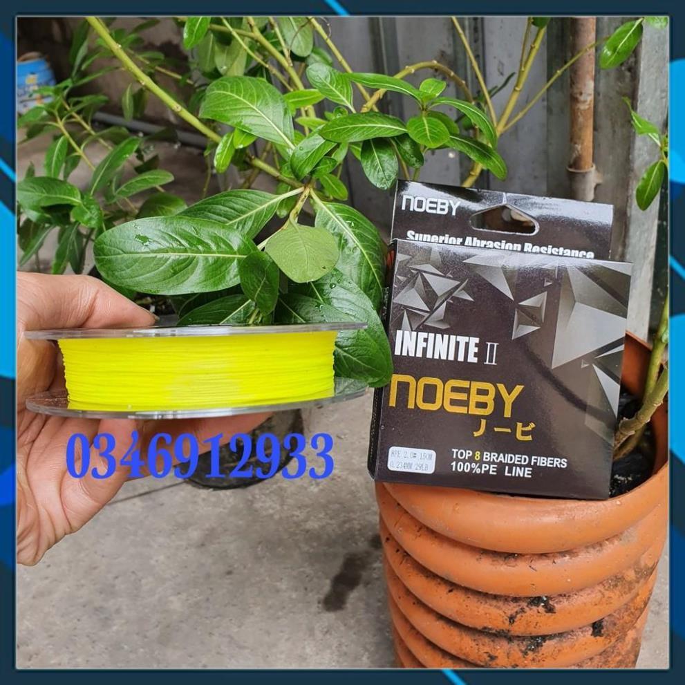 Dù Câu Cá Dây Câu Cá NOEBY Infinite ll 150m Siêu Mịn , Siêu Tải Cá