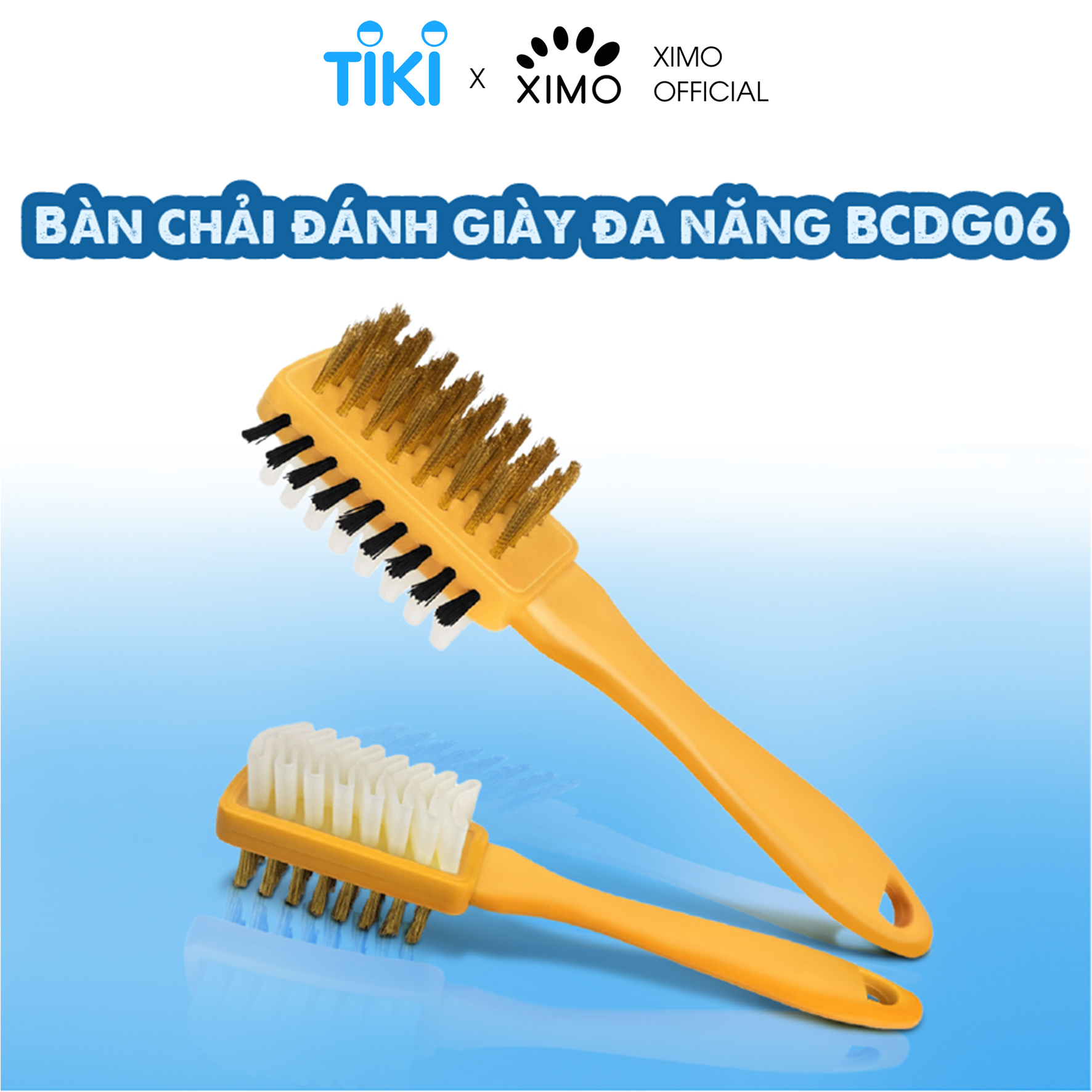 Bàn chải đánh giày tiện dụng đa năng XIMO