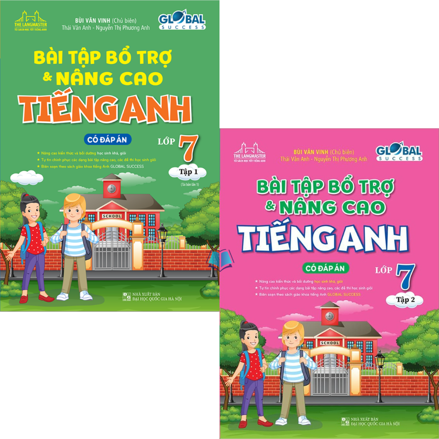 Sách - GLOBAL SUCCESS - Bài Tập Bổ Trợ Và Nâng Cao Tiếng Anh Lớp 7 (Có Đáp Án)