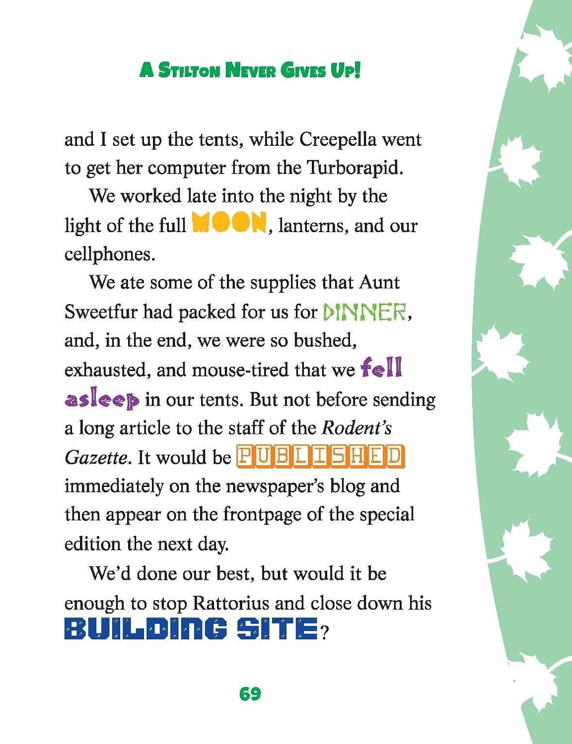 Sách ngoại văn: Geronimo Stilton Mice To The Rescue - Book 2 - The Treasure Of The Dark Forest