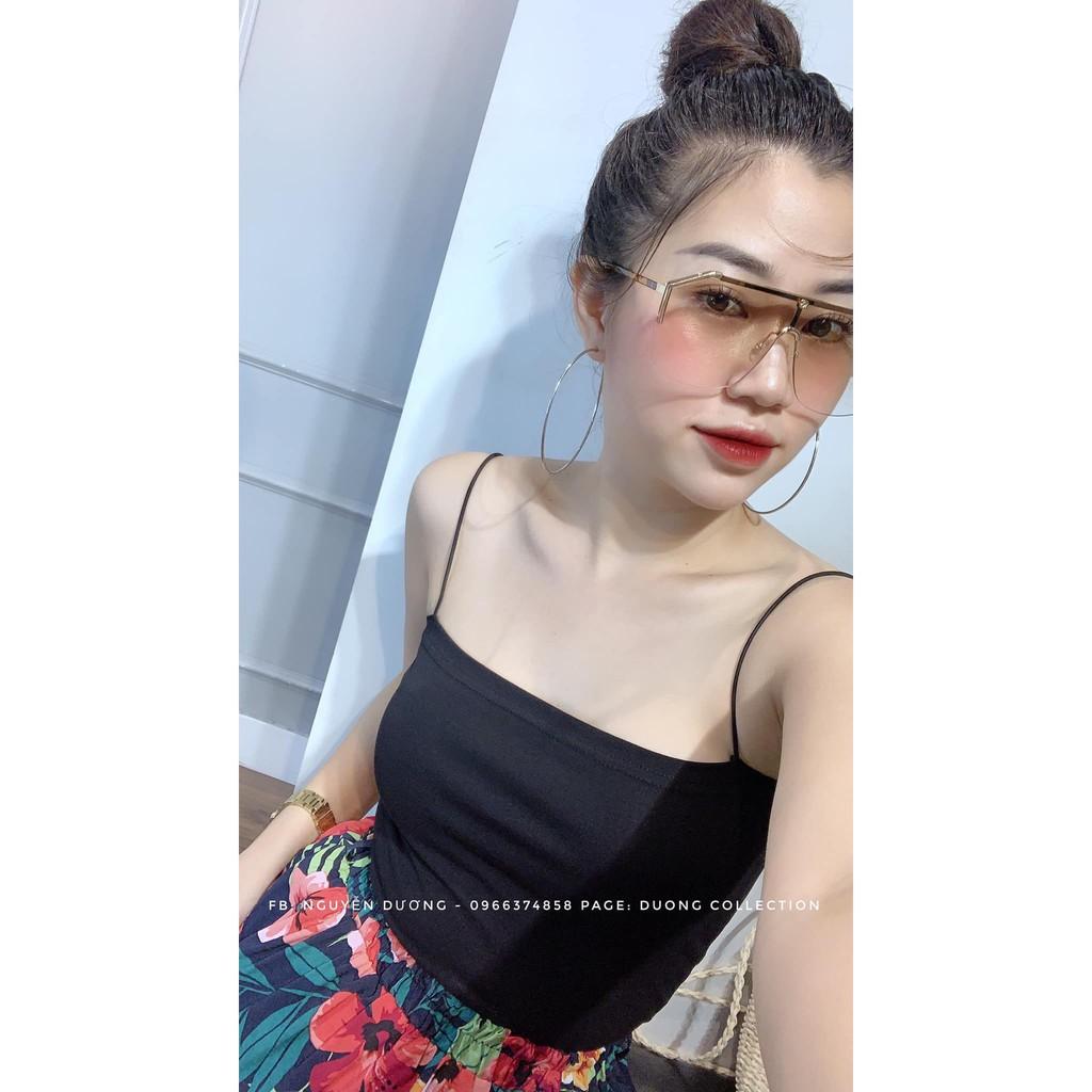 Áo 2 Dây Nữ, Áo Body 2s Dáng Ngắn 3 Màu SIÊU HOT