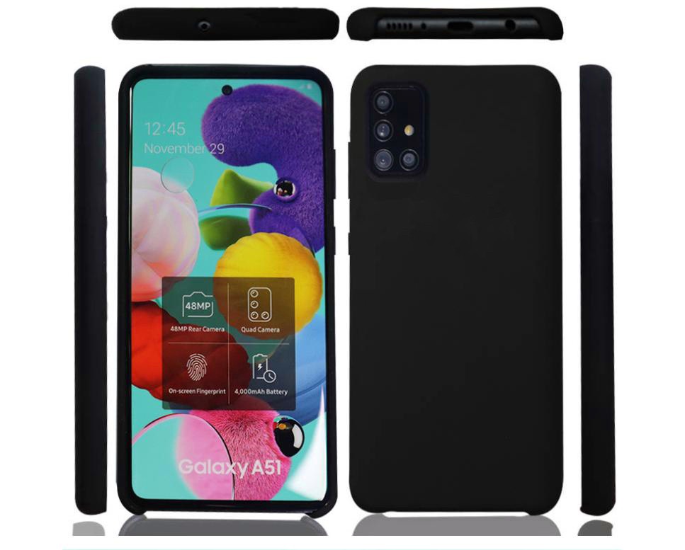 Ốp Lưng Silicon Chống Bẩn Cho Samsung A71