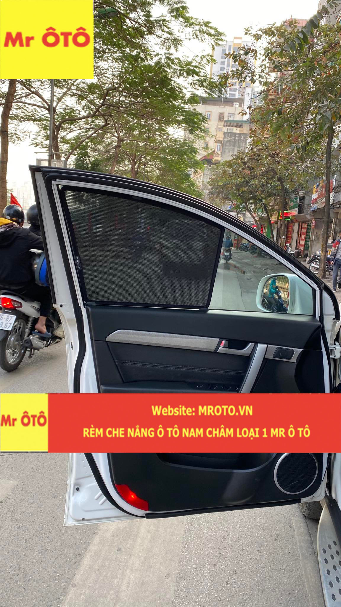 Rèm Che Nắng Xe CheVrolet Captiva 2005-2015