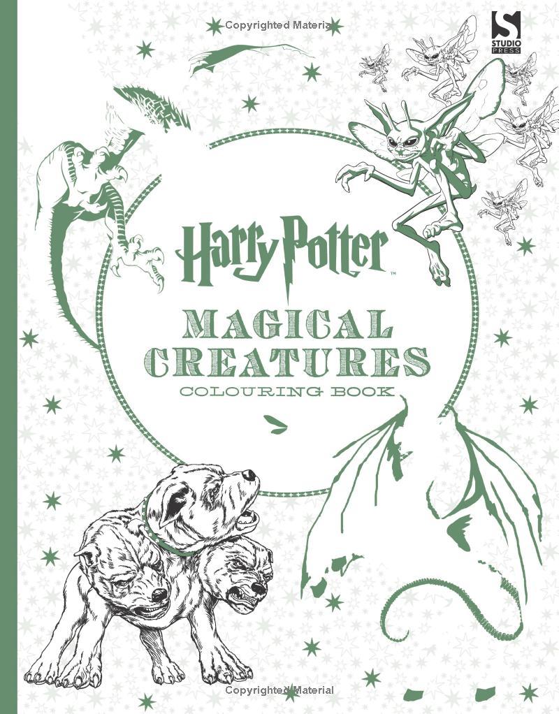 Sách ngoại văn: Harry Potter Magical Creatures Colouring Book 2