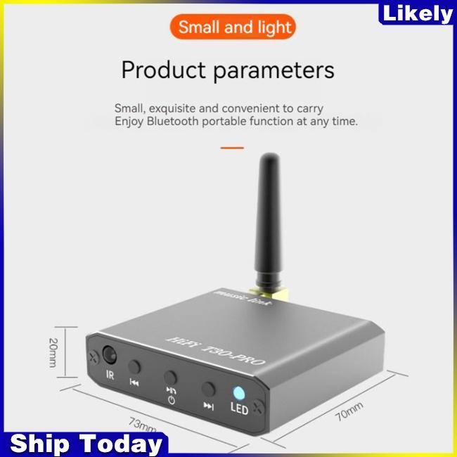 Thiết Bị Nhận Tín Hiệu Âm Thanh Bluetooth Không Dây T30 3.5mm