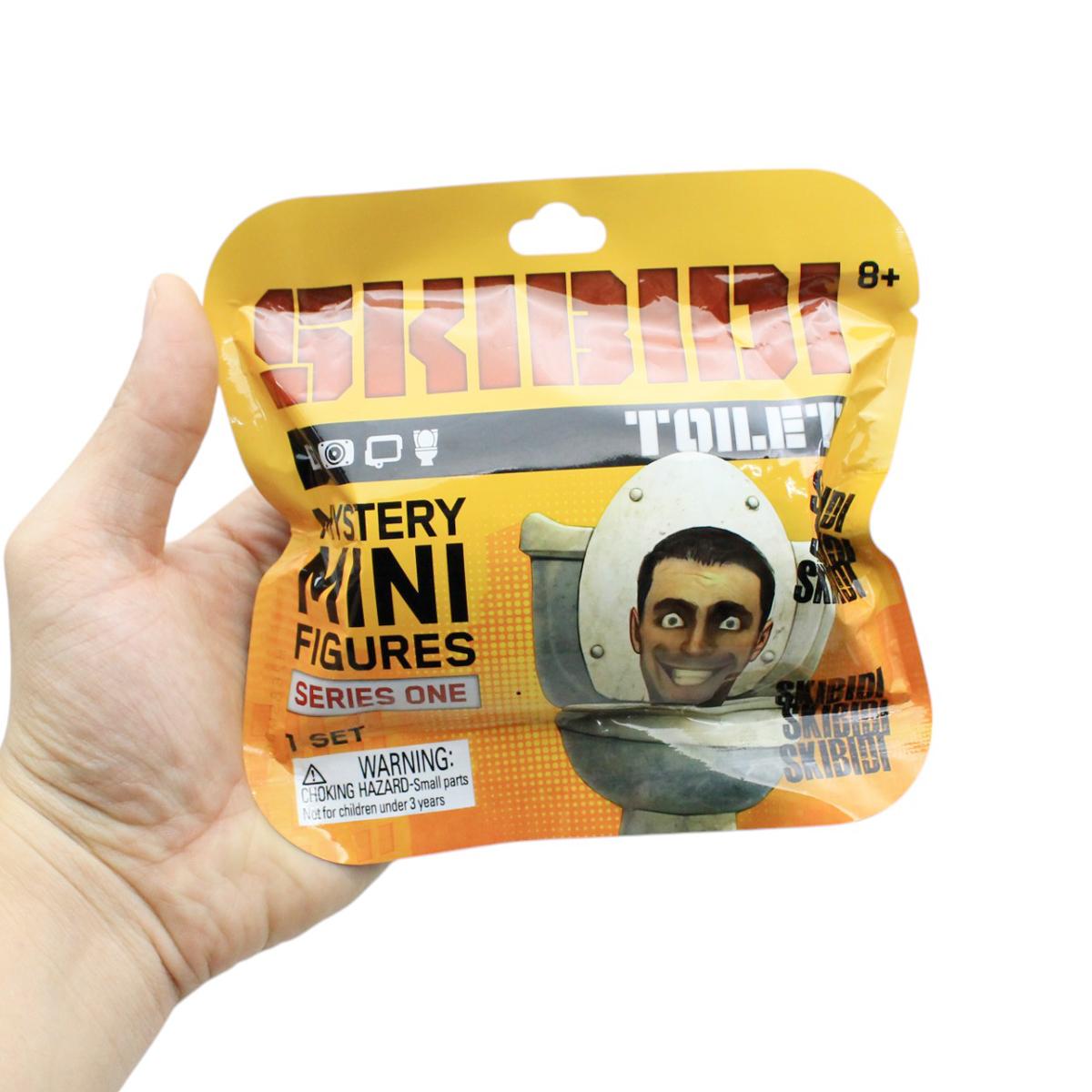 Đồ Chơi Mô Hình Nhân Vật Mini - Skibidi Toilet - Series 1 - Bonkers Toys ST1300 (Sản Phẩm Bên Trong Là Ngẫu Nhiên)