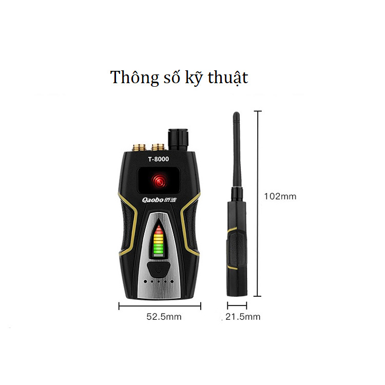 Thiết bị dò tìm sóng vô tuyến, định vị GPS  không dây độ nhạy chính xác thông minh cao cấp  -