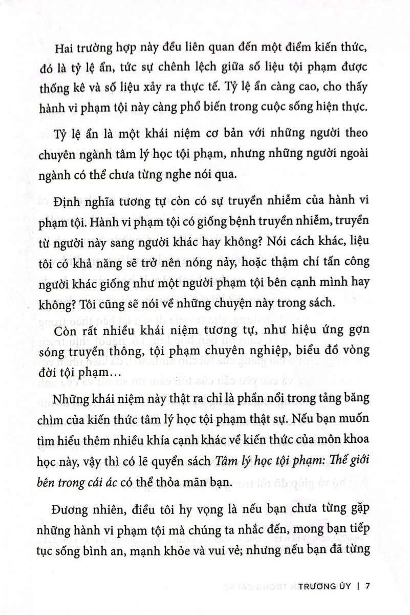 Phân Tích Tâm Lý Tội Phạm - Thế Giới Bên Trong Cái Ác _AZ