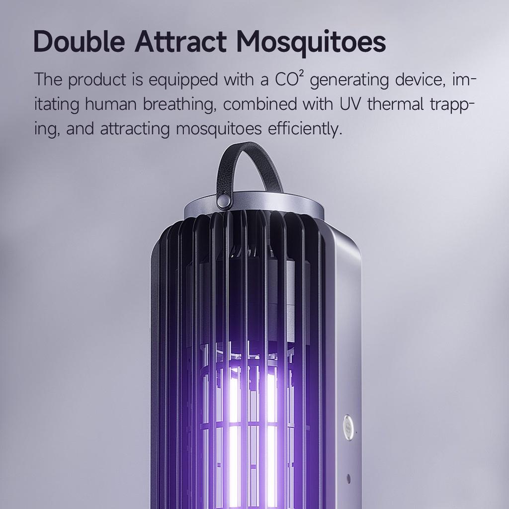 Đèn diệt ruồi muỗi XIAOMI YOUPIN Qualitell hoạt động điện dạng lưới 2000V nhanh chóng tiện lợi Hàng nhập khẩu