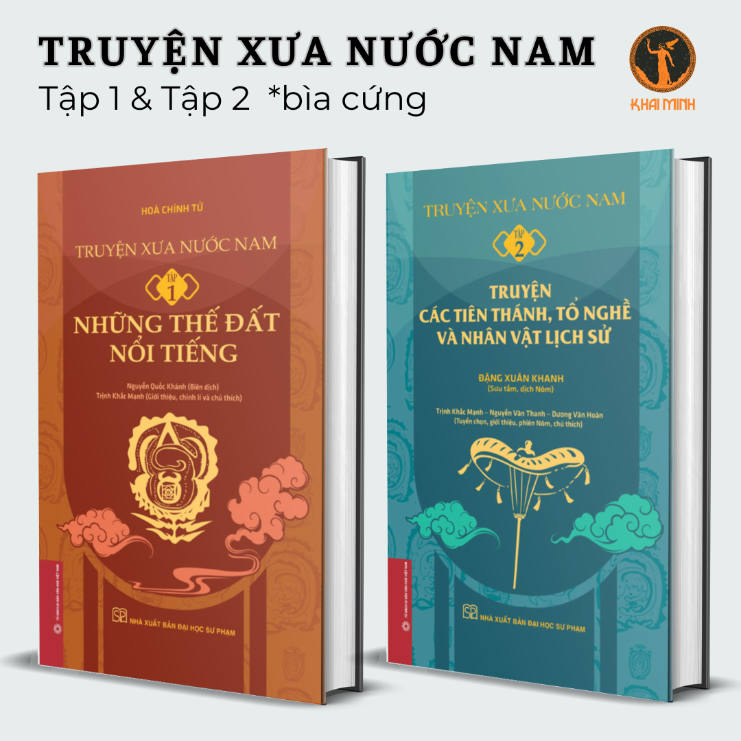 Hình ảnh TRUYỆN XƯA NƯỚC NAM Tập 1 & Tập 2 (bộ 2 cuốn, bìa cứng)