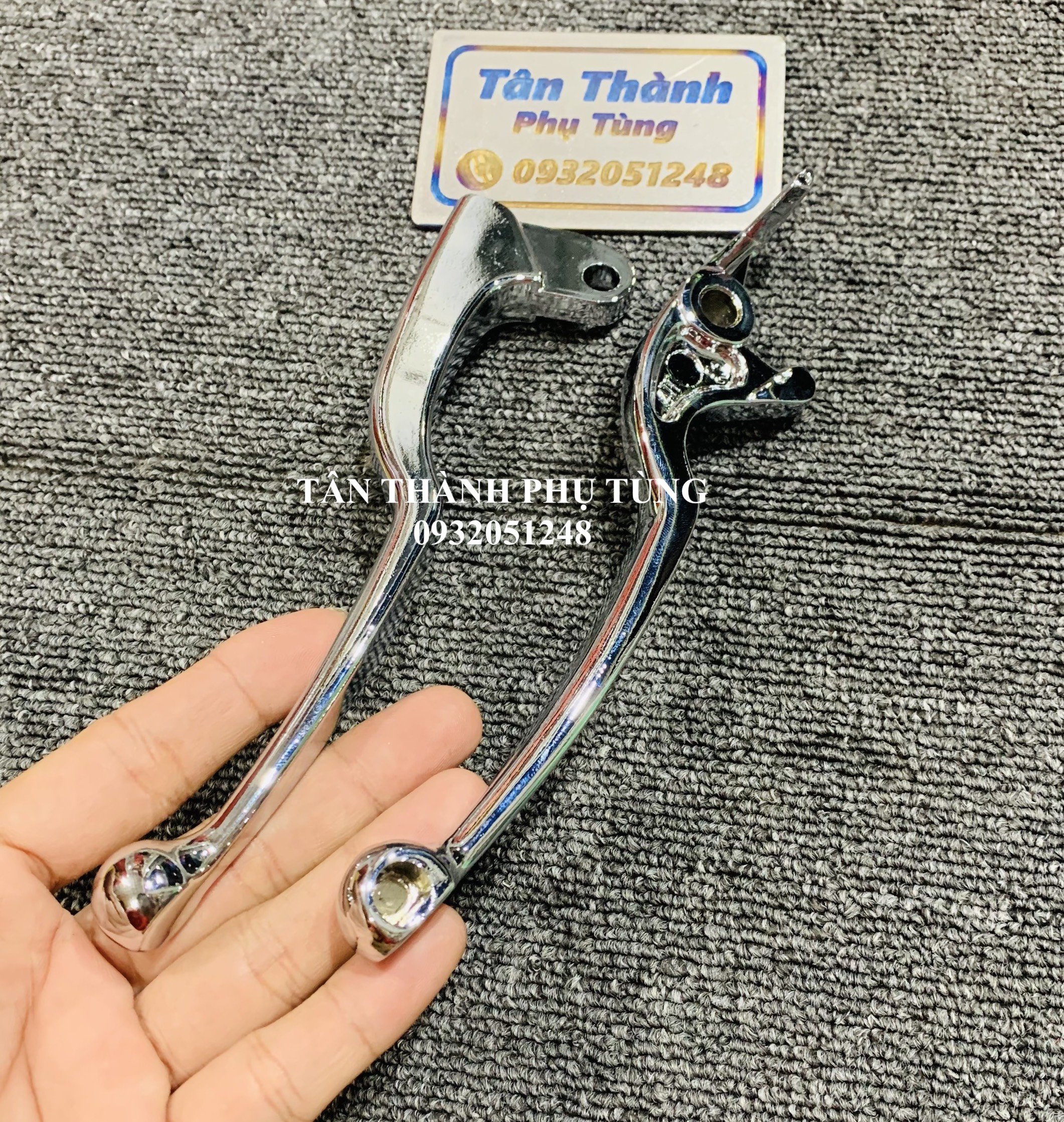 Tay thắng Inox dành cho Exciter 150, 135 (1 cặp)