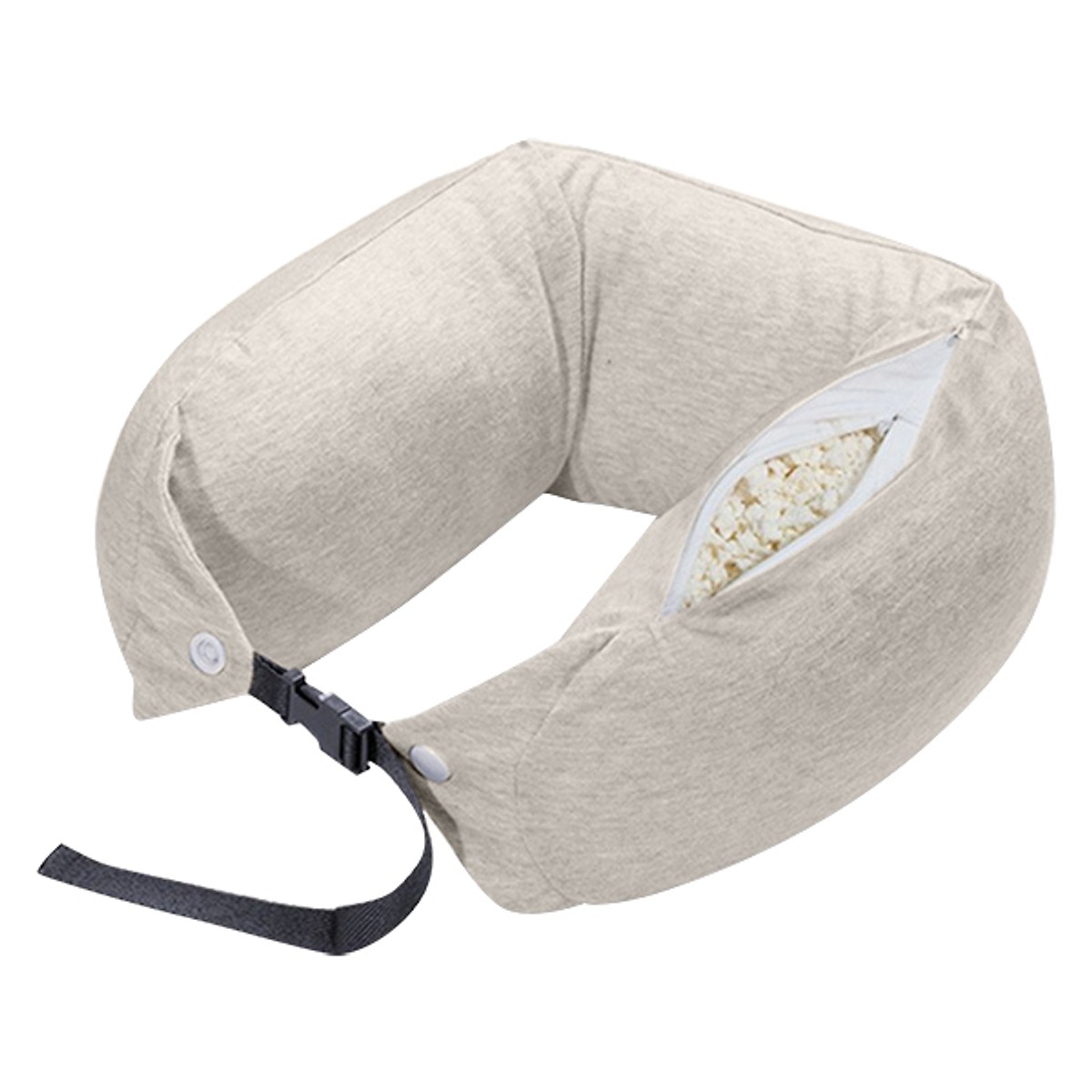 Gối Tựa Cổ Du Lịch Xiaomi 8H Travel U-Shaped Pillow (Màu Kem) - Hàng Chính Hãng