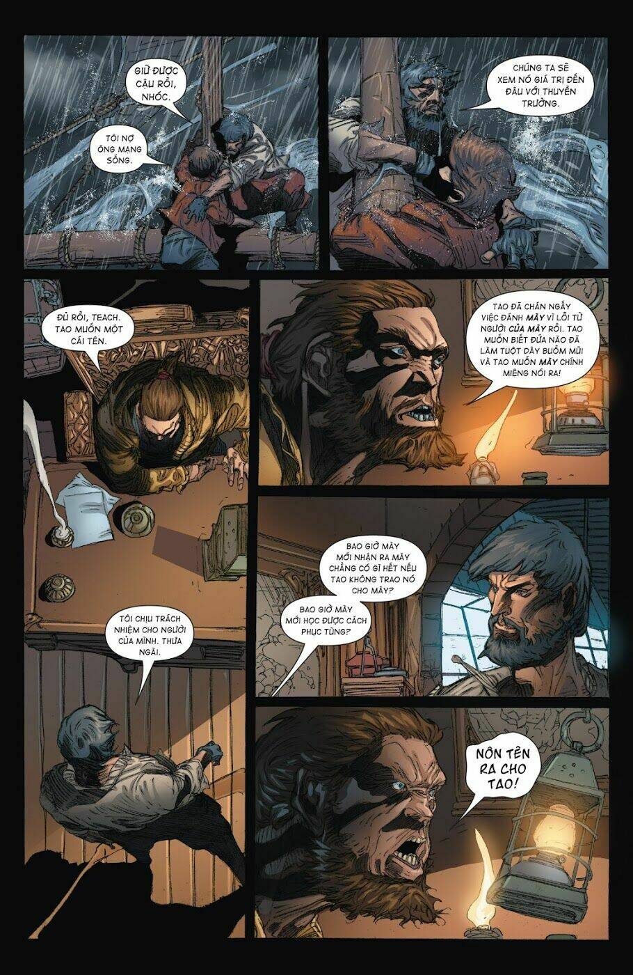 râu đen: huyền thoại vua hải tặc - blackbeard: legend of the pyrate king chapter 1 13