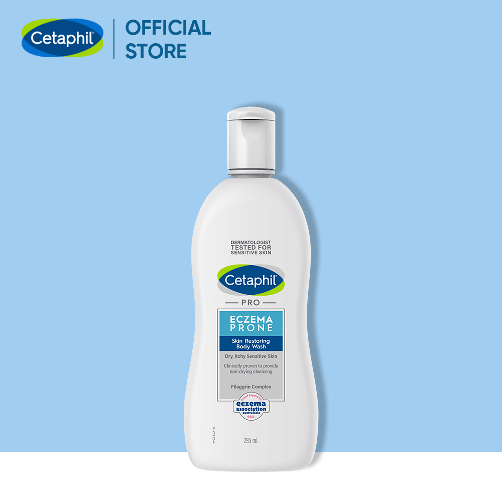 Sữa tắm dưỡng ẩm cho viêm da cơ địa Cetaphil Pro AD Derma Wash 295ml