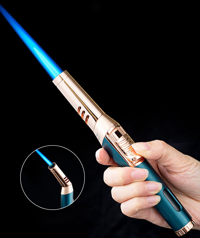 Vỏ Hột Quẹt Bật Lửa Gas Jobon ZB-317 Khò 1 Tia Vòi Xoay 50 Độ - Nhiều Màu