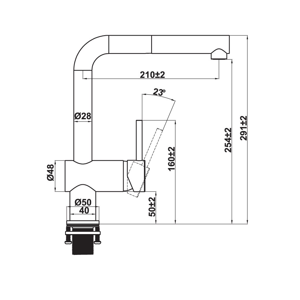 VÒI BẾP HAFELE HT21-CH1P254/577.55.200 - HÀNG CHÍNH HÃNG - GIAO HÀNG TOÀN QUỐC