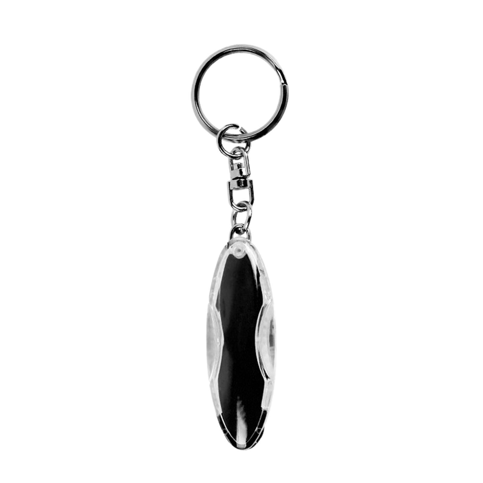 Anti Static Key Chain Human Body Car Static Releaser for Daily Use Black