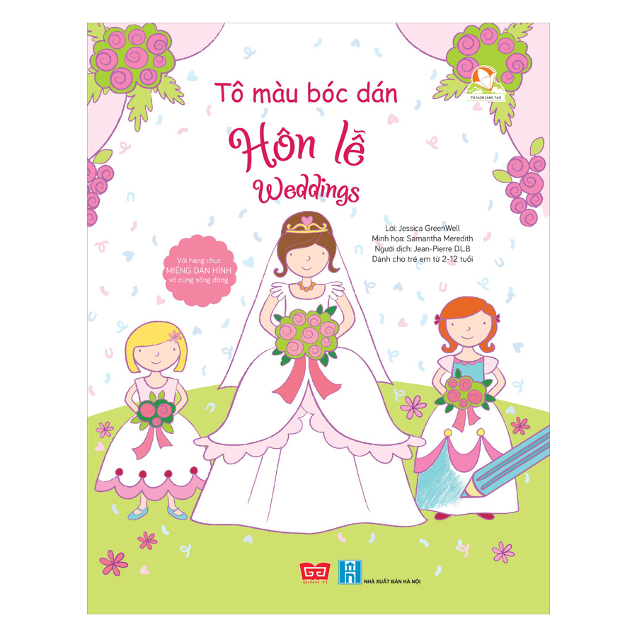 Tô Màu Bóc Dán - Hôn Lễ - Weddings